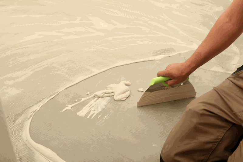 laying vinyl tile the right way