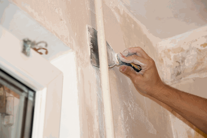 tips for working on plaster walls 